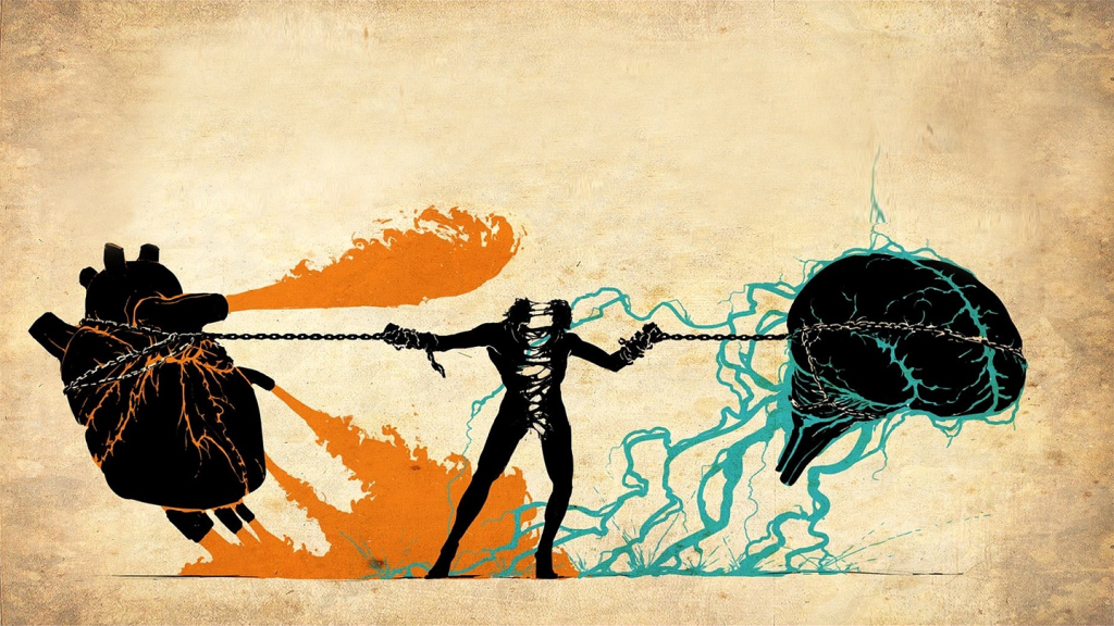 heart and brain conflict