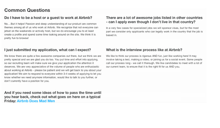 resources for job applicants