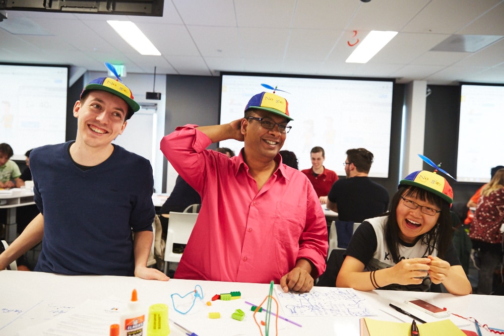 photo presenting Google employees and how long does the hiring process take at Google 