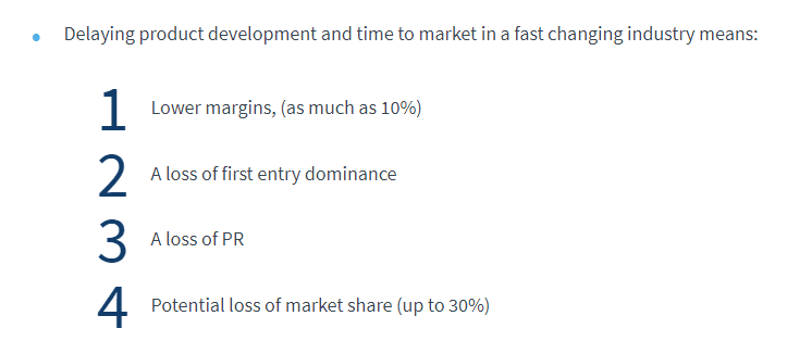 product development delays impact on an organization how long does the hiring process take