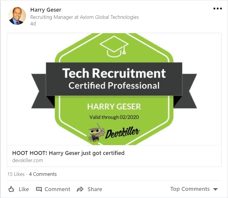 how to become a recruiter in tech