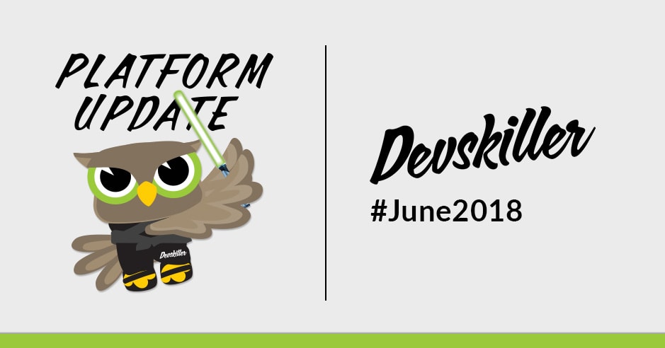 DevSkiller Platform Update June2018