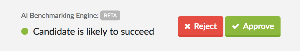 ai in hr candidate is likely to succeed