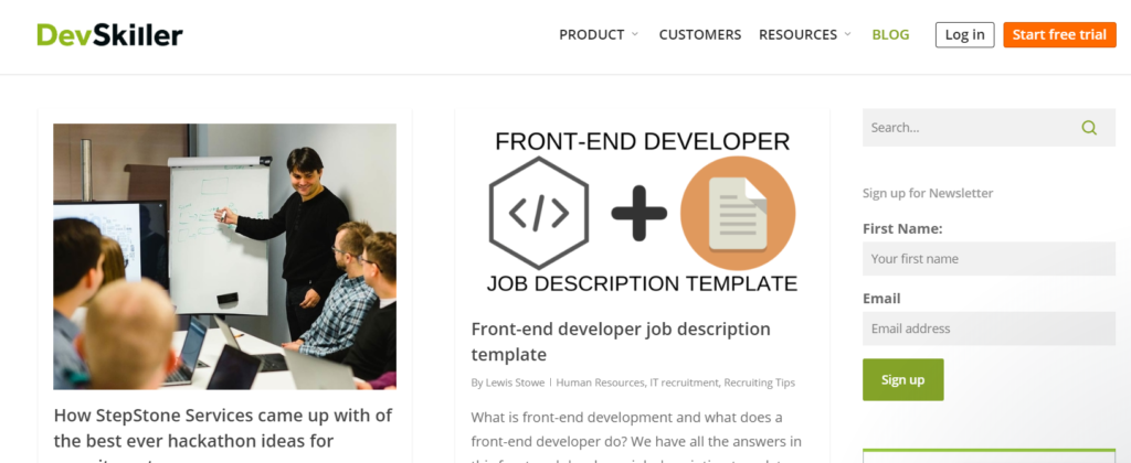 recruitment blogs to follow DevSkiller