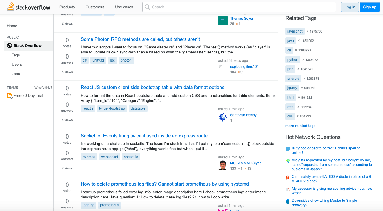 How to assess programming skills-Stack Overflow