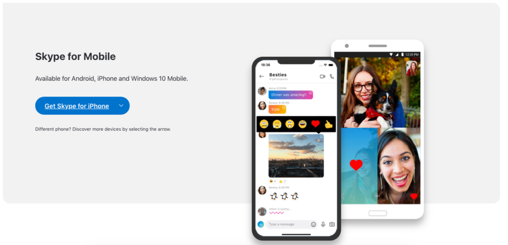 React vs React Native - Skype App