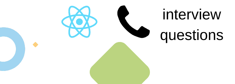 React interview questions