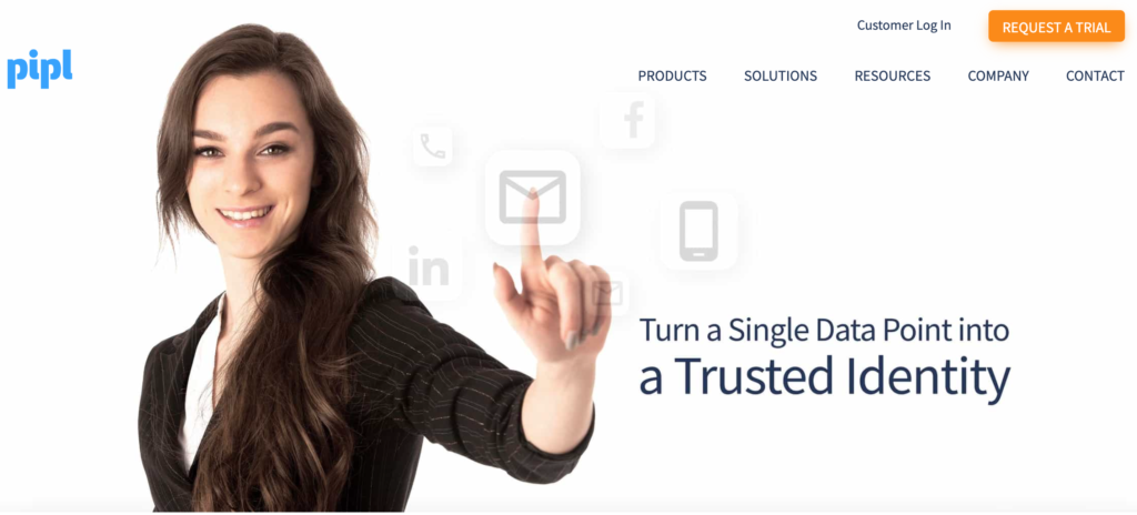 Sourcing tools: Pipl