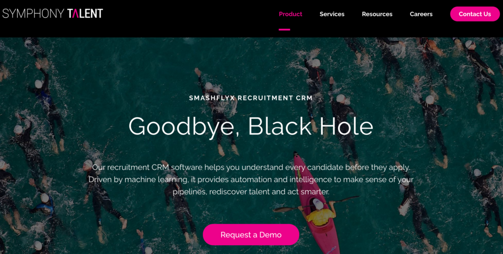 Sourcing tools: Symphony Talent