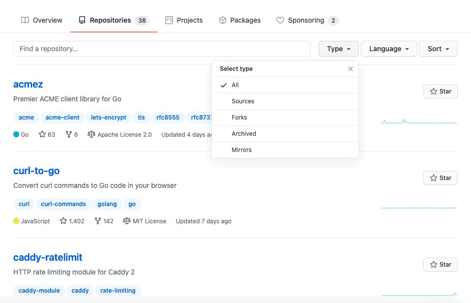 GitHub Repositories
