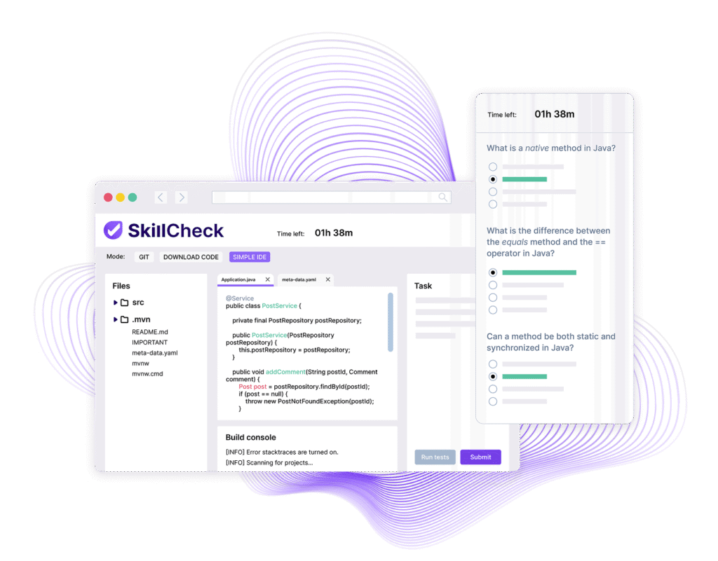 SkillCheck AI coding assessments