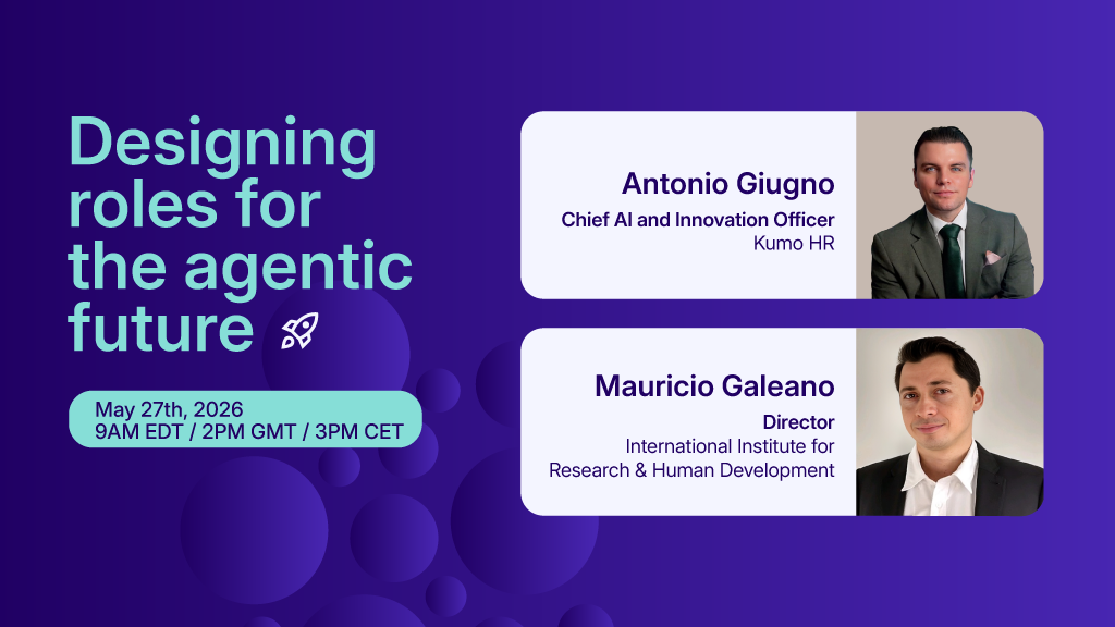 Designing roles for the agentic future